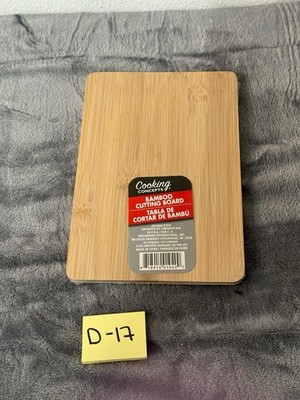 Sealed Bamboo Cutting Board by Cooking Concepts-Dimensions: 8.625in x 5.875in