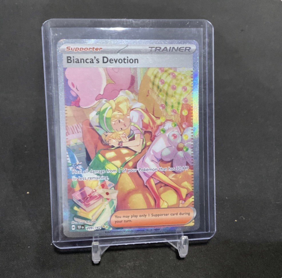 Bianca's Devotion 209/162 SIR - Temporal Forces Pokemon Card - NM