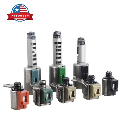 8pcs Transmission Shift Control Solenoid Valve For 2006-2009 Pontiac Torrent
