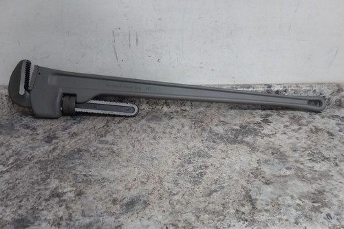 Westward 6ATY3A 6 In Jaw Capacity 48 In Overall Length Gray Pipe Wrench - Afbeelding 8 van 10