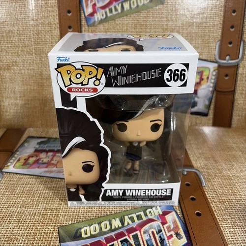 Funko POP! Rocks: Amy Winehouse Back to Black Vinyl Figure #366 New NIB