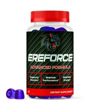 Ereforce Gummies, Ereforce Gummies for Male Enhancement ED Advanced Formula 60ct