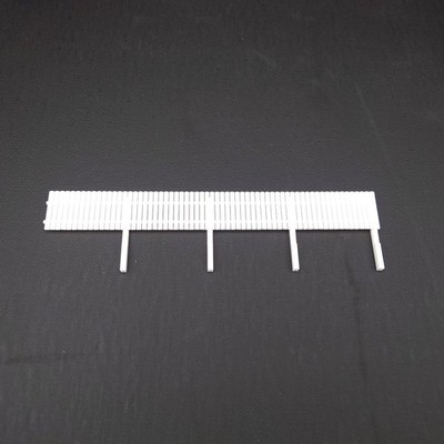 1:64 Scale 4 ft White Dog-ear Picket Fence-Matt's Model Building