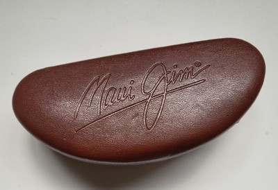 Maui Jim Eyeglasses Sunglasses Brown Hard Clam Shell Case ONLY
