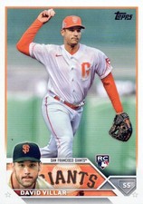2023 Topps #277 David Villar Purple