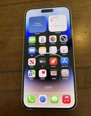 Apple iPhone 14 Pro Max 128GB Silver Factory Unlocked