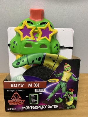 Rubies Five Nights At Freddy's Montgomery Gator Costume Boys M 8 Security Breach