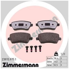 Satz Bremsbeläge Bremsklötze vorne für Nissan Micra 3 K12 C+C Note E11 240882