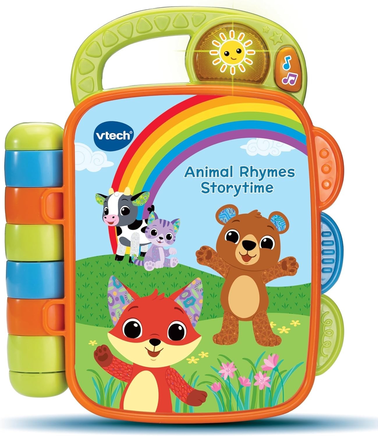 VTech Baby Animal Rhymes Storytime, Interactive Baby Book with 6 Wipe Clean New