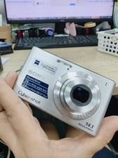 Silver SONY Cyber shot DSC-W550 14.1MP 4.0x Compact Digital Camera English