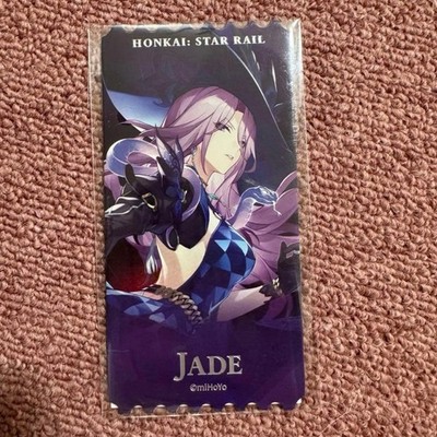 Honkai: Star Rail Jade Hologram Card Ticket Collectible Authentic  Item