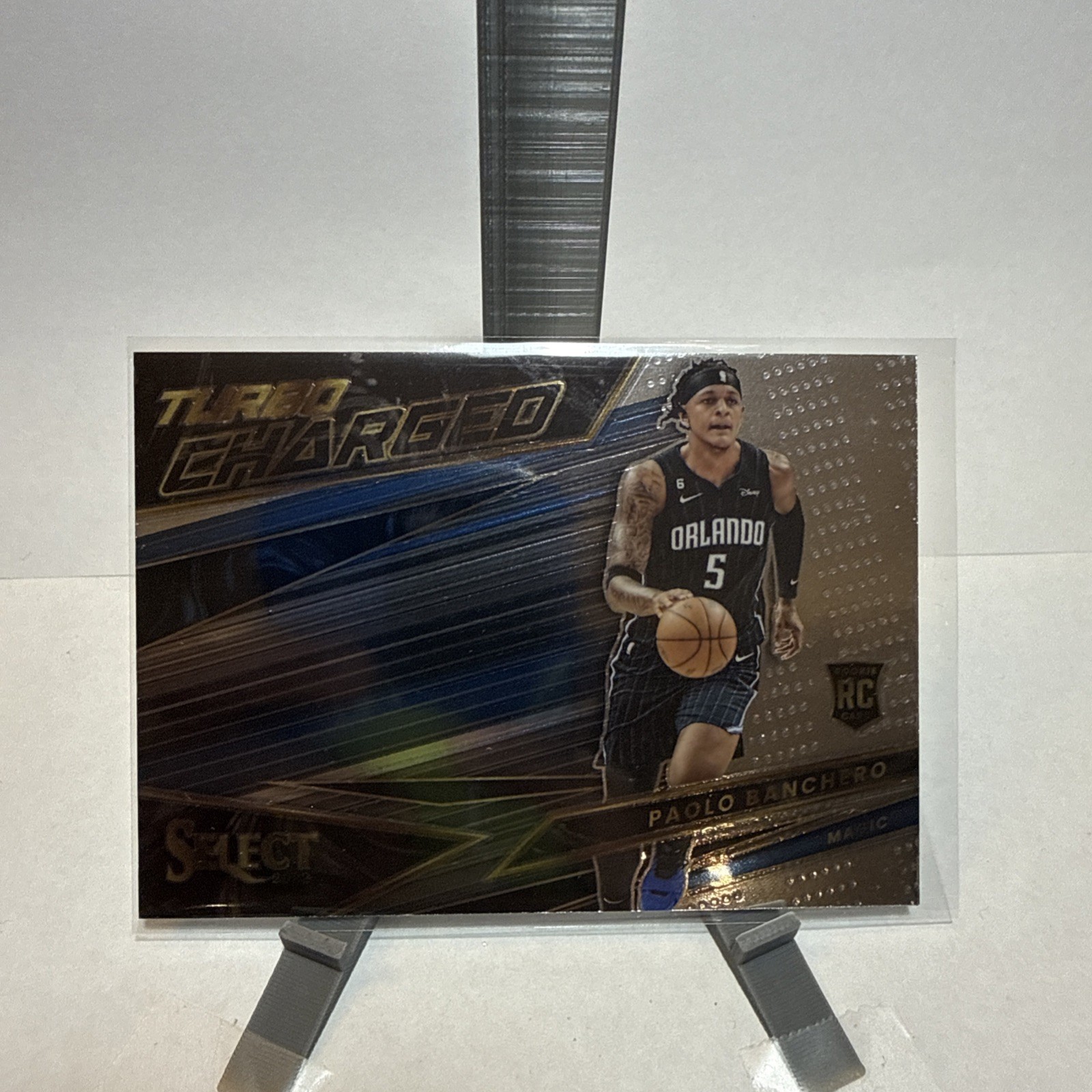 2022-23 Panini Select - Turbocharged Paolo Banchero #5 (RC)