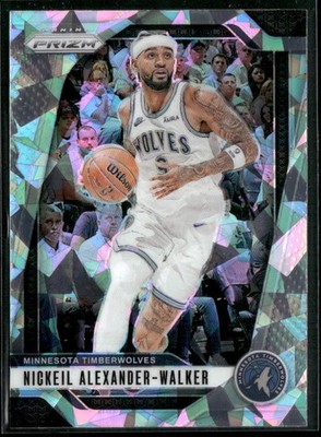 2024-25 Panini Prizm #135 Nickeil Alexander-Walker Prizms Ice
