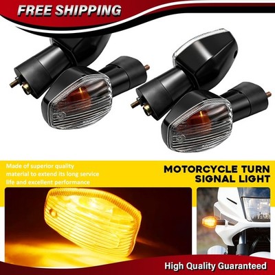 4X Clear Motorcycle Turn Signal Light For HONDA CB600F Hornet 600/599 2002-2013
