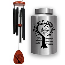 Memorial Gifts for Loss of Father Dad - Memorial Wind Chimes Sympathy Memory ...
