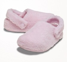 Crocs Classic Cozzzy Slippers PINK MILK M9/W11 NEW