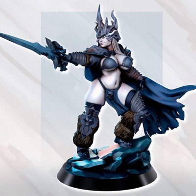 Lich Queen | Fantasy Pin-Up Miniatur | Gaz Minis