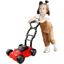 Kids Lawn Mower Pretend Play Toy for Kids, Outdoor Push Lawn Toy, Preschool