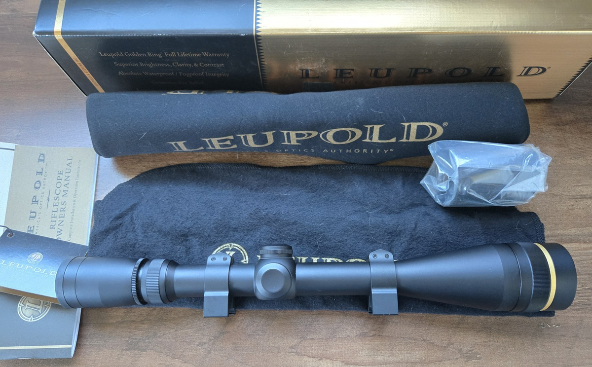 LEUPOLD リューポルド ライフルスコープ VX3 6.5-20x40LR Leupold VX-3 6.5-20x40mm Rifle Scope A.O. Matte NOS w/ the