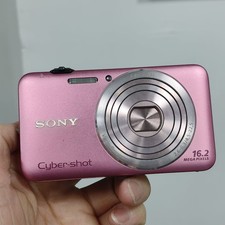 SONY Cyber-shot DSC-WX30 Digital Camera 16.2MP 5x Optical Zoom Pink Auto Focus