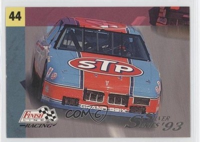 1993 Pro Set Finish Line Silver Series Car #44 STP Rick Wilson #75 0s5