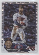 2023 Topps Series 1 Collector's Box Silver Pattern Foil Byron Buxton #25 uk2