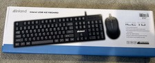 Inland iC210 USB Keyboard And Mouse Combo Brand NEW Sealed