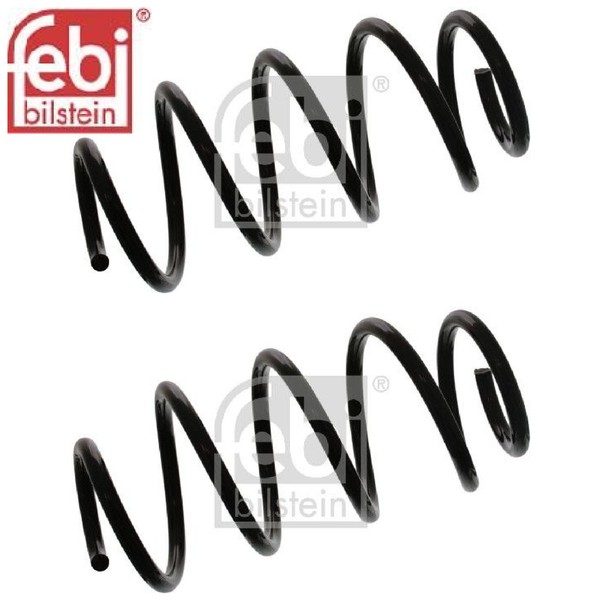 2X Fahrwerksfeder Febi Bilstein 46835 2 Federn Satz Federnsatz-image