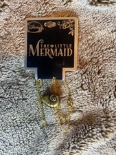 Disney The Little Mermaid Ursula Voice Spell Conch Shell Necklace Princess Ariel