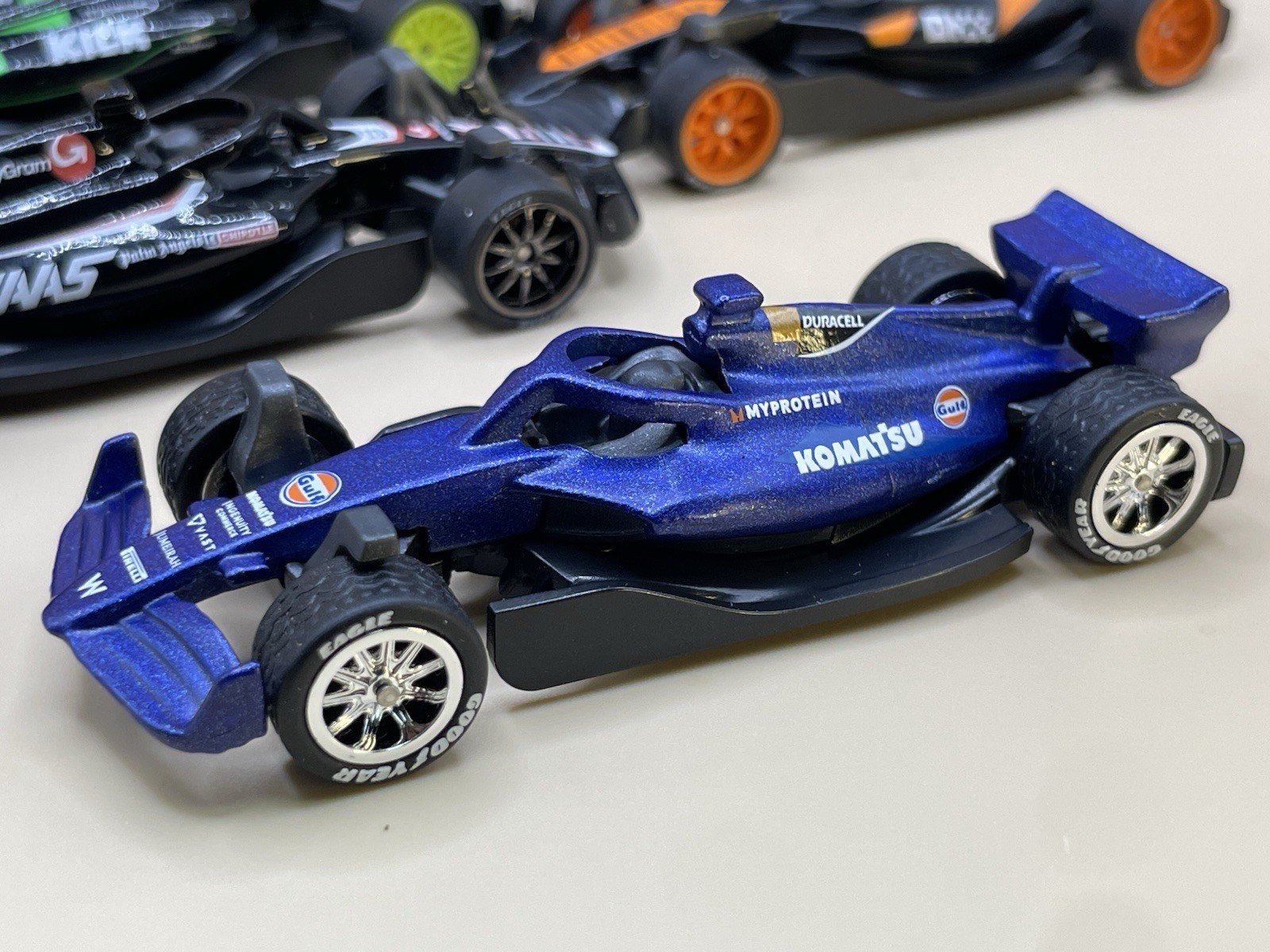 Hot Wheels Formula Pack Williams Racing F1 CUSTOM WHEEL SWAP