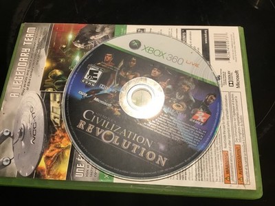 Sid Meier's Civilization Revolution (Xbox 360, 2008) Tested Working no case