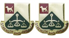 175th Military Police MP Battalion Distinctive Unit Insignia - Pair - STRENGTH A