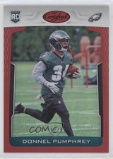 2017 Certified Rookies Mirror Red 17/99 Donnel Pumphrey #139 v9t