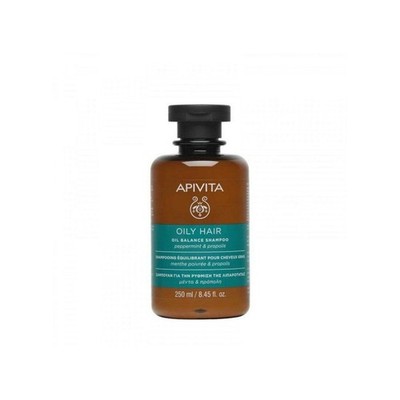 Apivita champú equilibrante graso