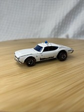Vintage Hot Wheels Redline Olds 442 State Police Cruiser 1969 White