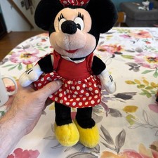 VINTAGE DISNEYLAND WORLD WALT DISNEY MINNIE MOUSE STUFFED ANIMAL 14