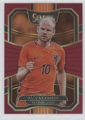 2017-18 Panini Select Terrace Maroon Prizm 174/199 Davy Klaassen #85 0a7