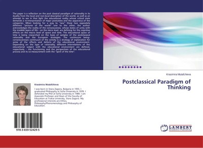 Krasimira Mutafchieva | Postclassical Paradigm of Thinking | Taschenbuch (2014)