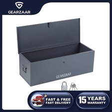 Metal Tool Box Van Truck Garage Vault Site Security Chest Gearzaar 1x New UK