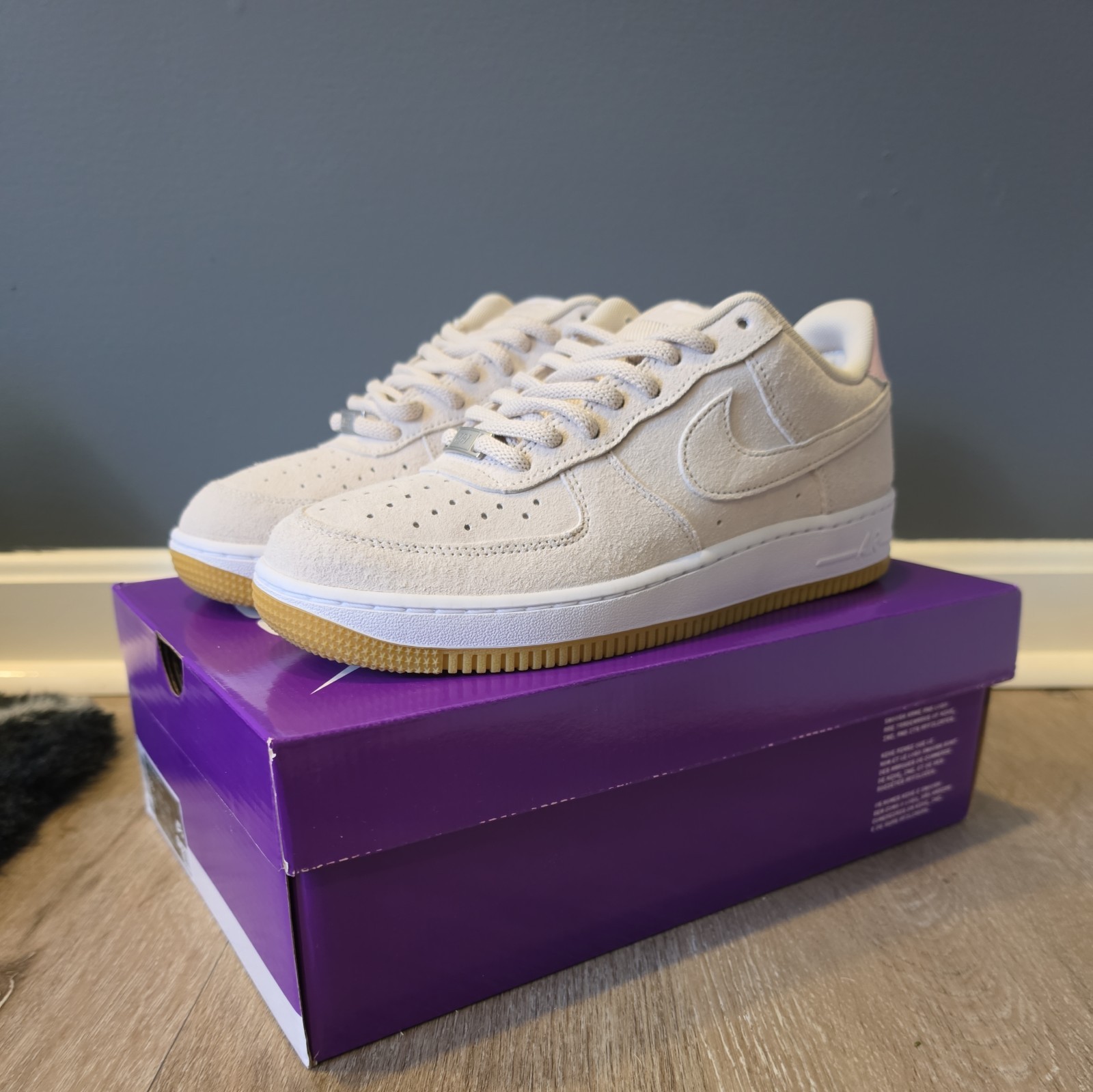 Nike SB Air Force 1 Low Light Orewood Brown Pink HM8517-100 Size 9.5 Men's