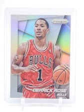 DERRICK ROSE 2014-15 PANINI PRIZM SILVER #101 BULLS Q3562