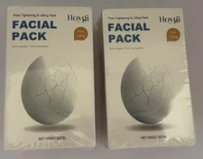 2pk Hoygi Facial Pack Pore Tightening & Lifting -16 Masks  7.5 g each Ex 07/27 9