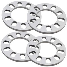 4pc 6mm or 1/4" Universal Wheel Spacers Adapters for Most 5 Lug Vehicle - PCD...