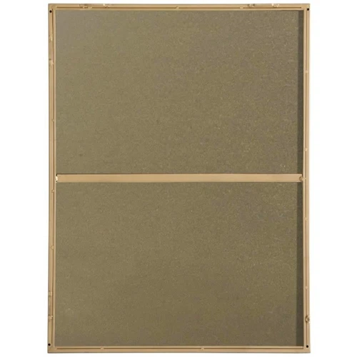 Elegant Decor Monet 32" x 24" Rectangle Metal Frame Mirror in Brass - Picture 6 of 12