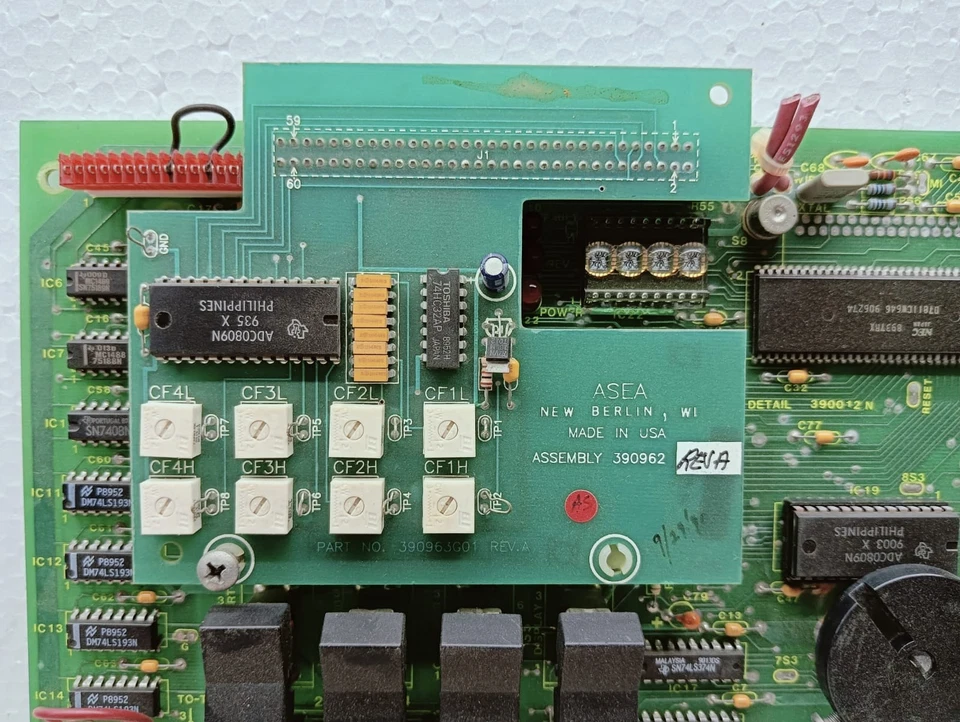 Asea 390013f Circuit Board With 390962 Pcb Assembly 109030 35660337 390963g01 - Image 2 of 4