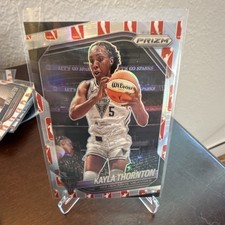 Panini 2025 Prizm WNBA Kayla Thornton #17 Golden State Valkyries Logo Prizm