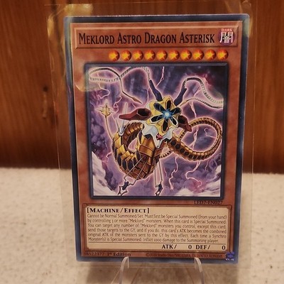 Konami Meklord Astro Dragon Asterisk Effect 1st Ed LED7-EN027