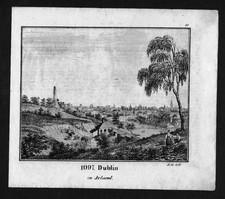 1830 - Dublin Ireland Ireland Lithograph Lithograph
