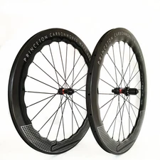 700C Full Carbon Road Bike Rim/Disc Brake Wheelset 6560mm with HG/XD/XDR Hubs