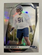 2024 Prizm Football Silver Prizm Byron Murphy II Rookie Seahawks RC